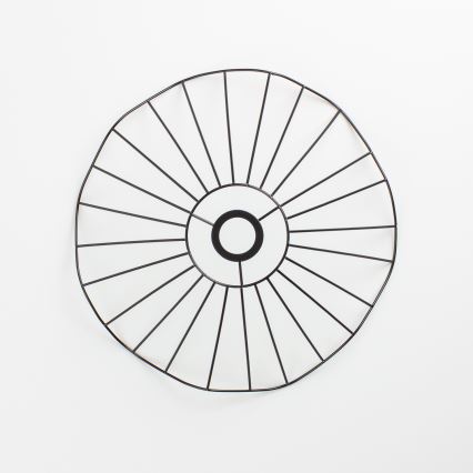 Brilagi - LED lustra uz vada CERIA WIRE 1xE27/40W/230V diametrs 40 cm melna