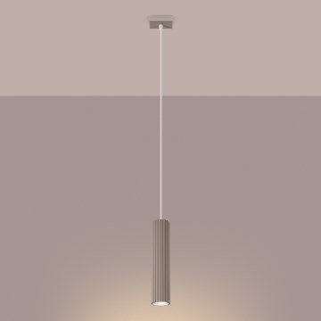 Brilagi - LED lustra uz vada CRESTO 1xGU10/10W/230V taupe
