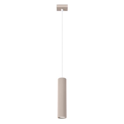 Brilagi - LED lustra uz vada CRESTO 1xGU10/10W/230V taupe