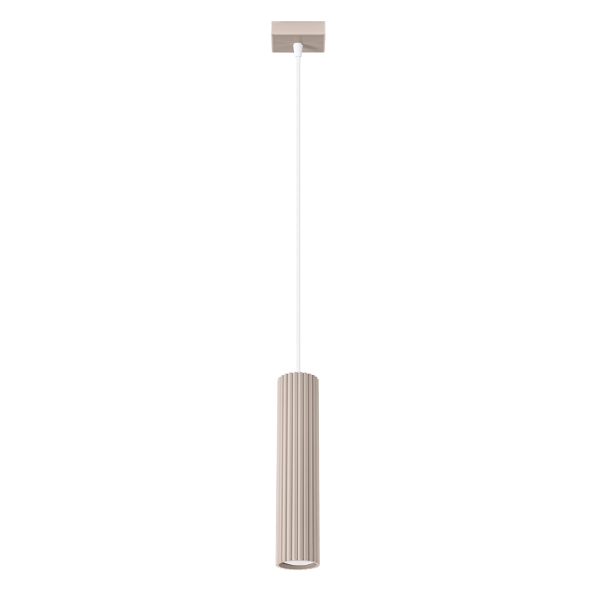 Brilagi - LED lustra uz vada CRESTO 1xGU10/10W/230V taupe