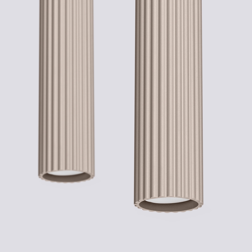 Brilagi - LED lustra uz vada CRESTO 2xGU10/10W/230V pelēkbrūna