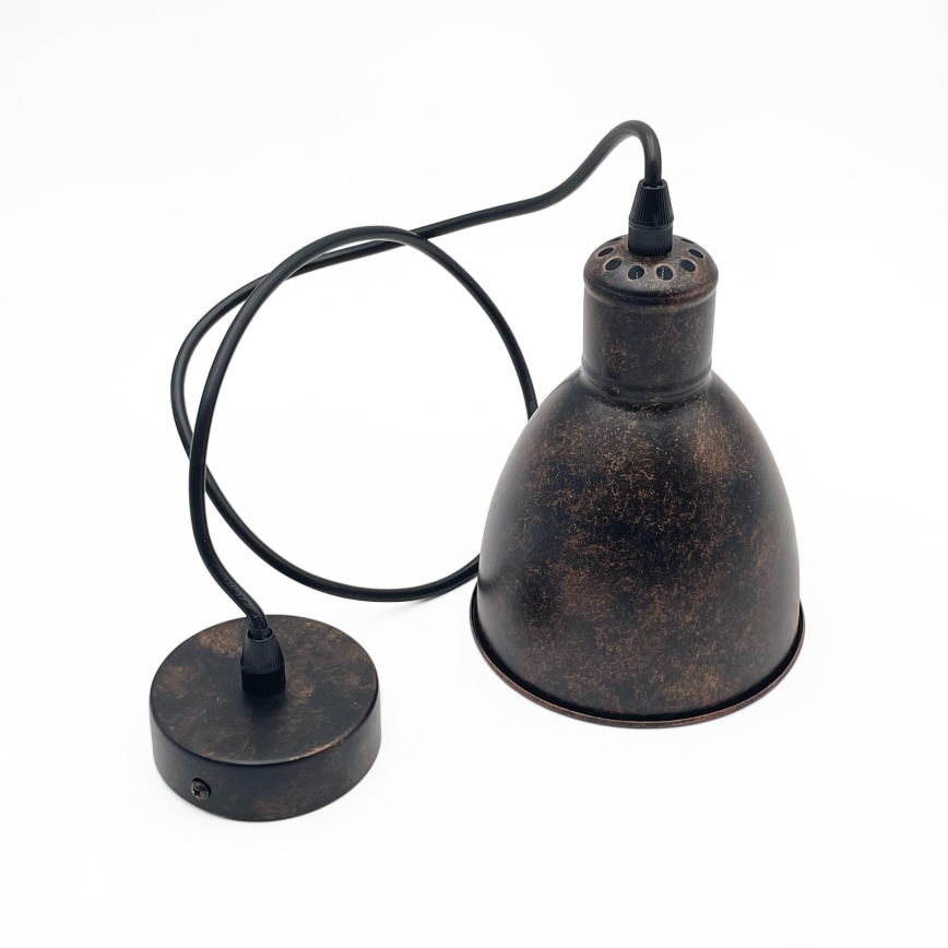 Brilagi - LED lustra uz vada RIDDY 1xE27/60W/230V vara/patina