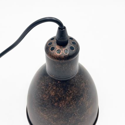 Brilagi - LED lustra uz vada RIDDY 1xE27/60W/230V vara/patina