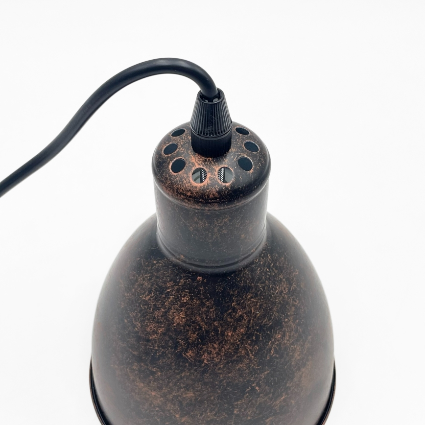 Brilagi - LED lustra uz vada RIDDY 1xE27/60W/230V vara/patina