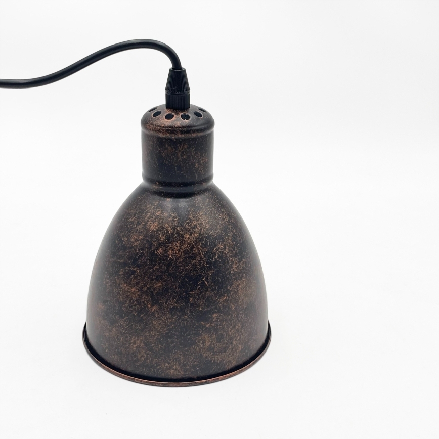 Brilagi - LED lustra uz vada RIDDY 1xE27/60W/230V vara/patina