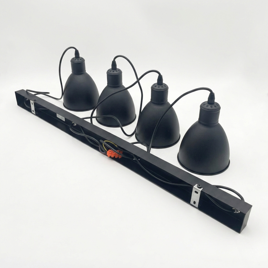 BRILAGI - LED lustra uz vada RIDDY 4xE27/60W/230V melna