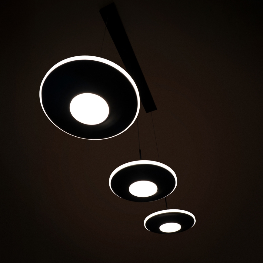 Brilagi - LED lustra VERANO ar trosi 3xLED/15W/230V