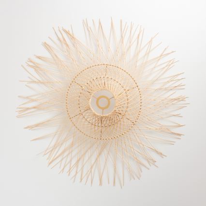 Brilagi - LED pakaramā lampa ar vadu CERIA BOHO 1xE27/40W/230V Ø 70 cm bambuss