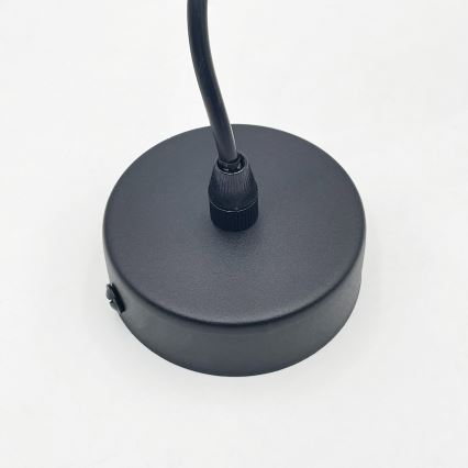 Brilagi - LED pakaramā lampa ar vadu RIDDY 1xE27/60W/230V melna