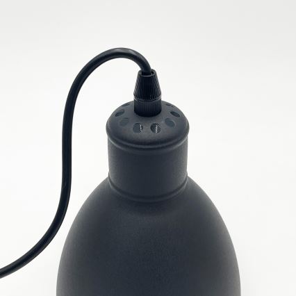 Brilagi - LED pakaramā lampa ar vadu RIDDY 1xE27/60W/230V melna