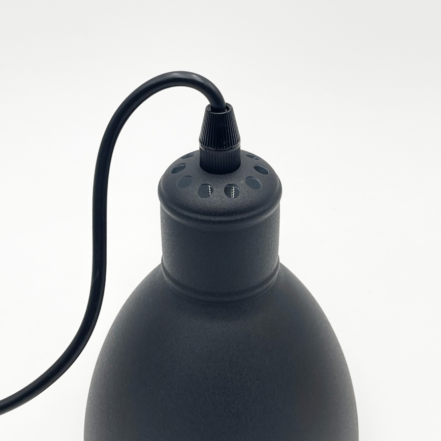 Brilagi - LED pakaramā lampa ar vadu RIDDY 1xE27/60W/230V melna