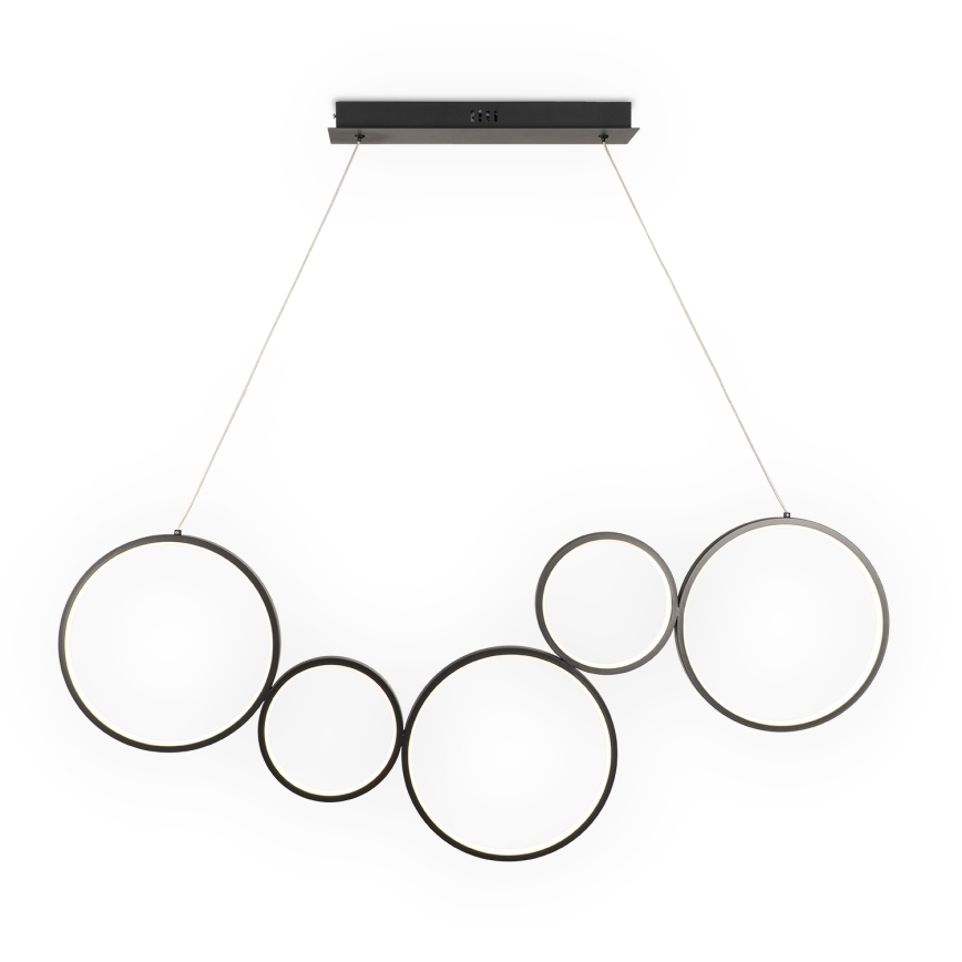 BRILAGI - LED pakaramā lampa ECHO uz troses LED/60W/230V 4000K 100 cm melna