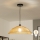 Brilagi - LED pakaramā lampa uz kabeļa CERIA BOHO 1xE27/40W/230V Ø 50 cm brūna
