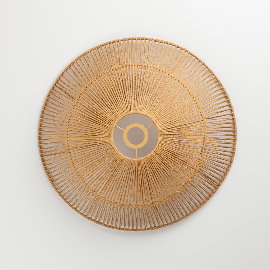 Brilagi - LED pakaramā lampa uz kabeļa CERIA BOHO 1xE27/40W/230V Ø 50 cm brūna