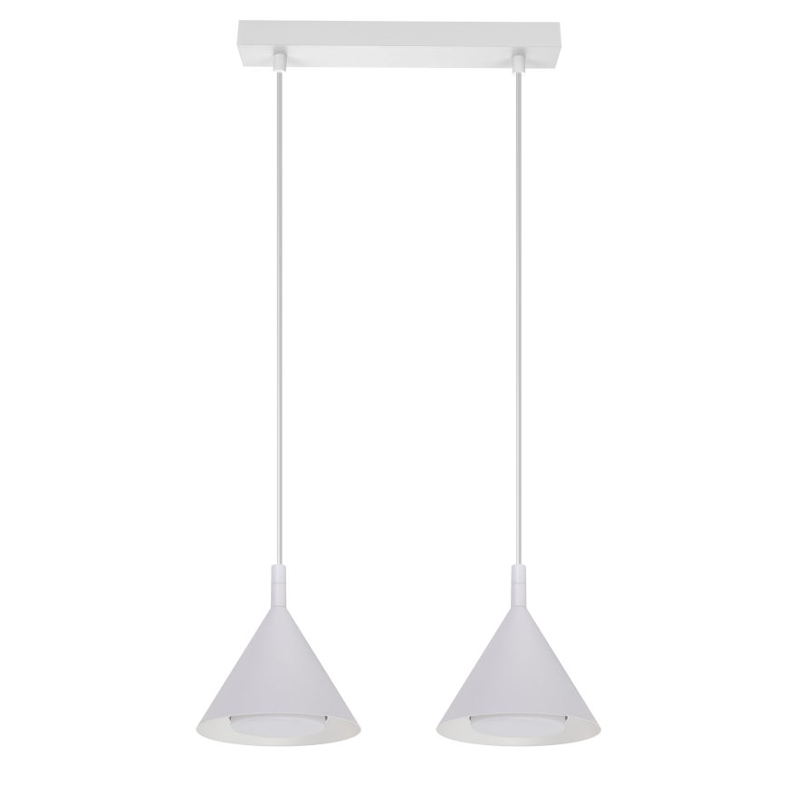 BRILAGI - LED Pakaramā lampa uz vada CONE DOUBLE 2xGX53/15W/230V balta