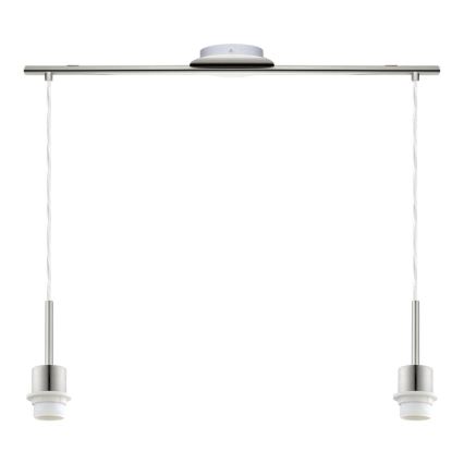 Brilagi - LED pakaramā lustra NUBILA uz kabeļa 2xE27/60W/230V pompejiska sarkana