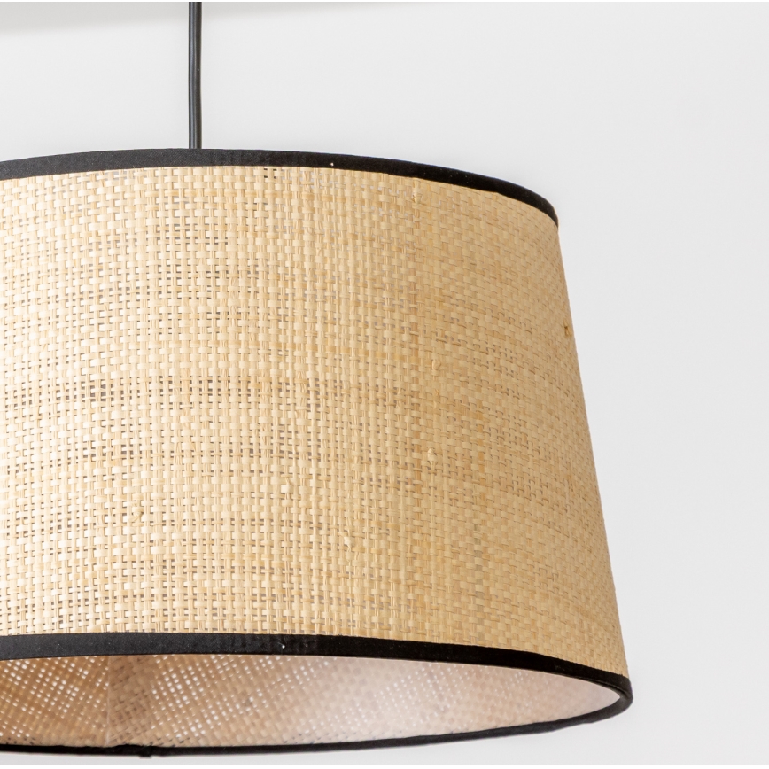 Brilagi - LED pakaramā lustra uz kabeļa CERIA 1xE27/40W/230V Ø 35 cm bēša