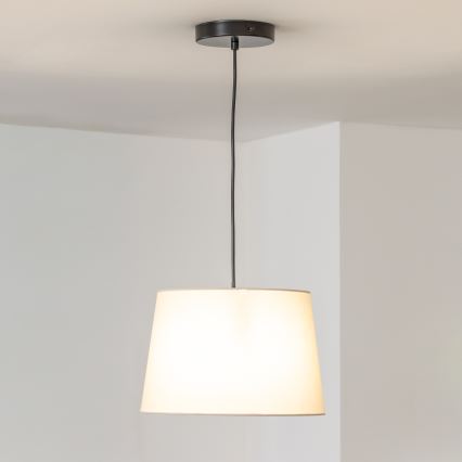 Brilagi - LED pakaramais gaismeklis ar kabeli CERIA 1xE27/40W/230V Ø 30 cm bēšs