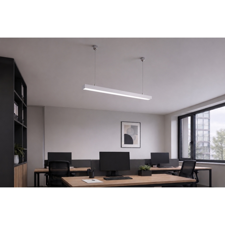 BRILAGI - LED karājamais gaismeklis FULLDAY LED/20/30/40W/230V 2700/4000/6000K 120 cm balts