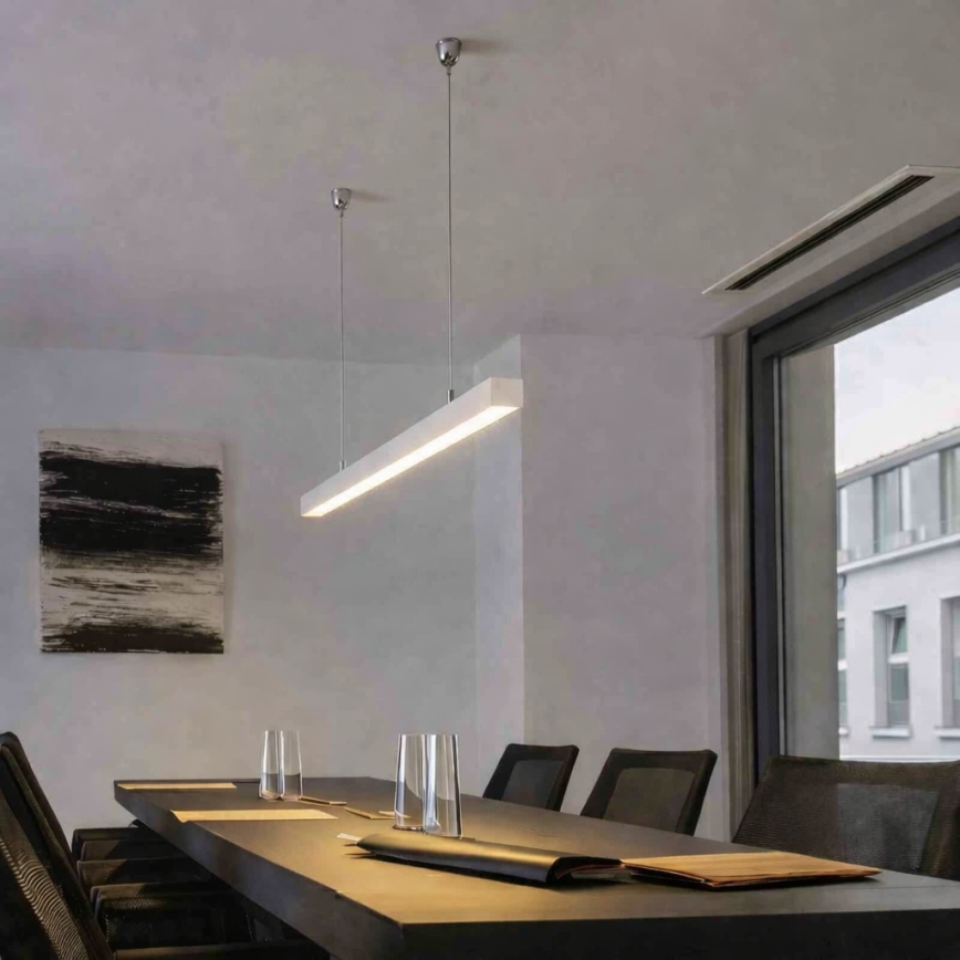 BRILAGI - LED karājamais gaismeklis FULLDAY LED/20/30/40W/230V 2700/4000/6000K 120 cm balts