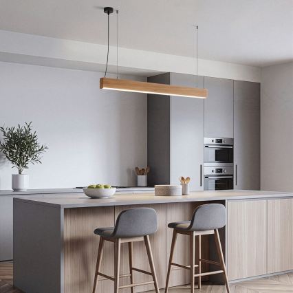 BRILAGI - LED Pakaramais gaismeklis GARDALINE LED/100W/230V 120 cm ozols