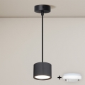 BRILAGI - LED Pakaramais gaismeklis STRIPY uz troses, 1xGX53/15W/230V pr. 82 mm, melns