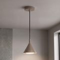 BRILAGI - LED Pakaramais gaismeklis uz kabeļa CONE SINGLE 1xGX53/15W/230V bēšs
