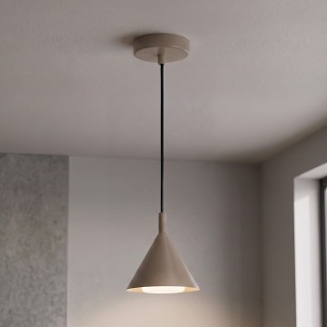 BRILAGI - LED Pakaramais gaismeklis uz kabeļa CONE SINGLE 1xGX53/15W/230V bēšs