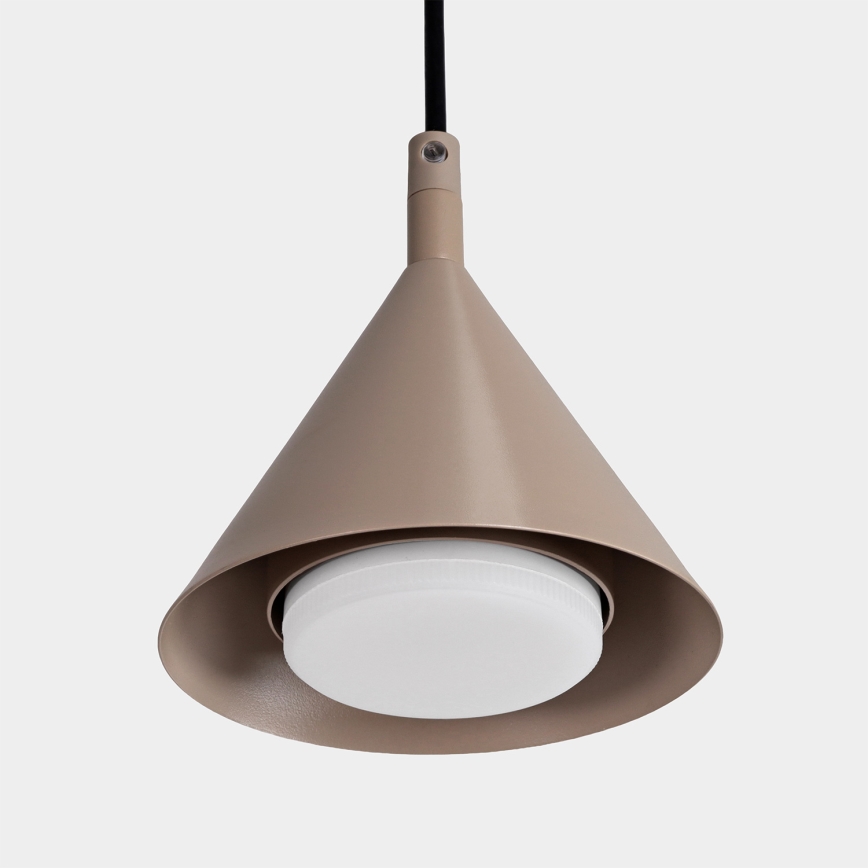 BRILAGI - LED Pakaramais gaismeklis uz kabeļa CONE SINGLE 1xGX53/15W/230V bēšs