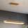 Brilagi - LED pakaramais gaismeklis uz vada UMEA WOOD, LED/30W/230V, 70x20 cm, no koka