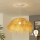 Brilagi - LED pakaramais lukturis uz vada CERIA BOHO, 1xE27/40W/230V, Ø 60 cm, rafija