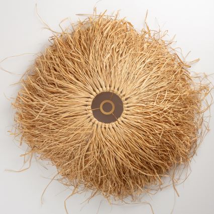 Brilagi - LED pakaramais lukturis uz vada CERIA BOHO, 1xE27/40W/230V, Ø 60 cm, rafija