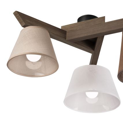 Brilagi - LED Virsmas lustra ANTHONY 3xE14/40W/230V ozola valrieksts