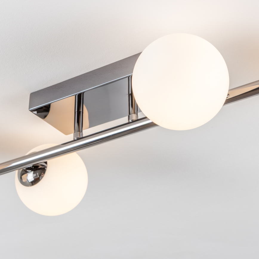 Brilagi - LED pieglaustā griestu lampa MILLA 4xG9/3W/230V melna hroma/balta