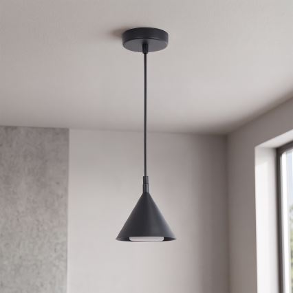 BRILAGI - LED Piekaramā lampa ar vadu CONE SINGLE 1xGX53/15W/230V melna