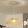 Brilagi - LED piekaramā lampa CERIA BOHO uz vada 1xE27/40W/230V Ø 50 cm, brūna