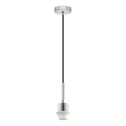 Brilagi - LED piekaramā lampa uz troses NUBILA 1xE27/60W/230V Ø 14 cm melna/rozā