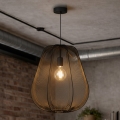 Brilagi - LED piekaramā lustra ARVEN 1xE27/8W/230V Ø 37 cm melna