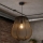 Brilagi - LED piekaramā lustra ARVEN 1xE27/8W/230V Ø 37 cm melna