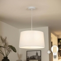 Brilagi - LED piekaramā lustra CERIA, 1x E27/40W/230V, Ø 45 cm, balta