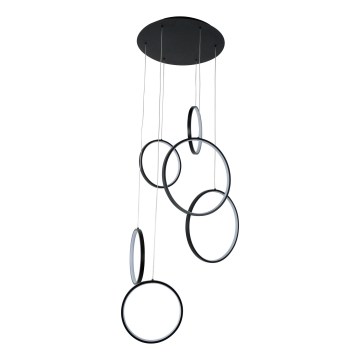 Brilagi - LED piekaramā lustra ECHO LED/80W/230V 4000K Ø 50 cm melna