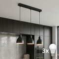 BRILAGI - LED piekaramā lustra RIDDY 3xE27/60W/230V melna