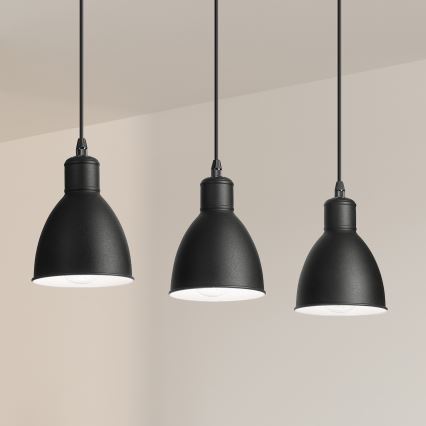 BRILAGI - LED piekaramā lustra RIDDY 3xE27/60W/230V melna