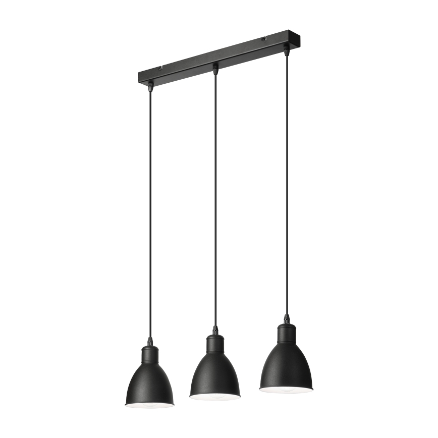 BRILAGI - LED piekaramā lustra RIDDY 3xE27/60W/230V melna