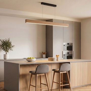 BRILAGI - LED piekaramā lustra uz troses GARDALINE LED/90W/230V ozols
