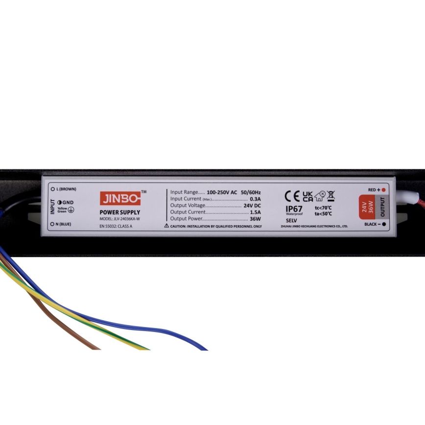 BRILAGI - LED piekaramā lustra uz troses GARDALINE LED/90W/230V ozols