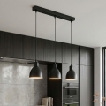 Brilagi - LED piekaramā lustra uz troses RIDDY 3xE27/60W/230V melna