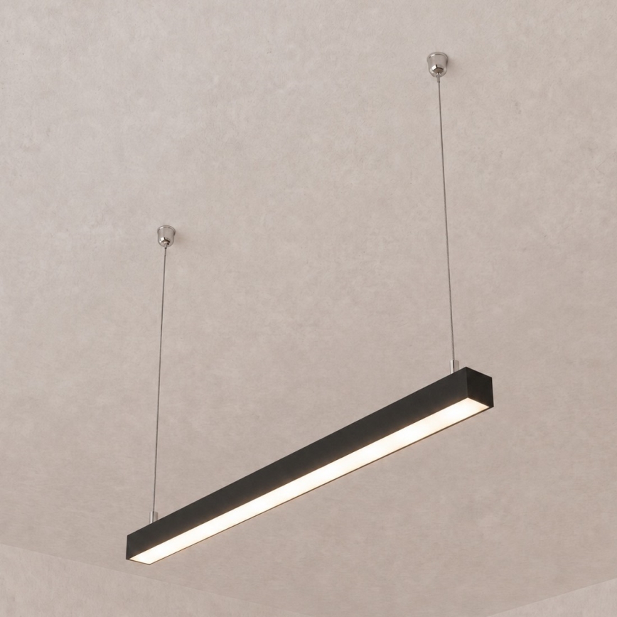 Brilagi - FULLDAY piekaramais LED gaismeklis LED/10/15/20W/230V 2700/4000/6000K 60 cm melns