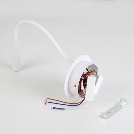 Brilagi - LED Pielāgojama sienas lampa ar USB portu MAYA LED/3W/230V 4000K balta