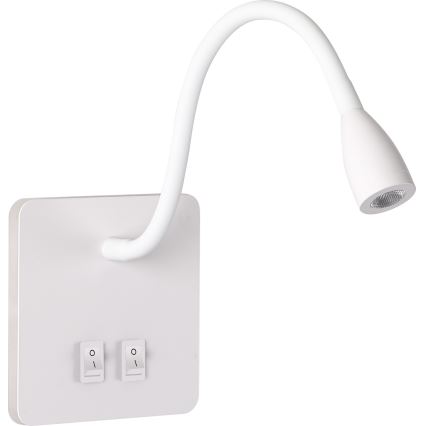 Brilagi - LED Pielāgojama sienas lampa MAYA Double LED/4W/230V + LED/3W balta